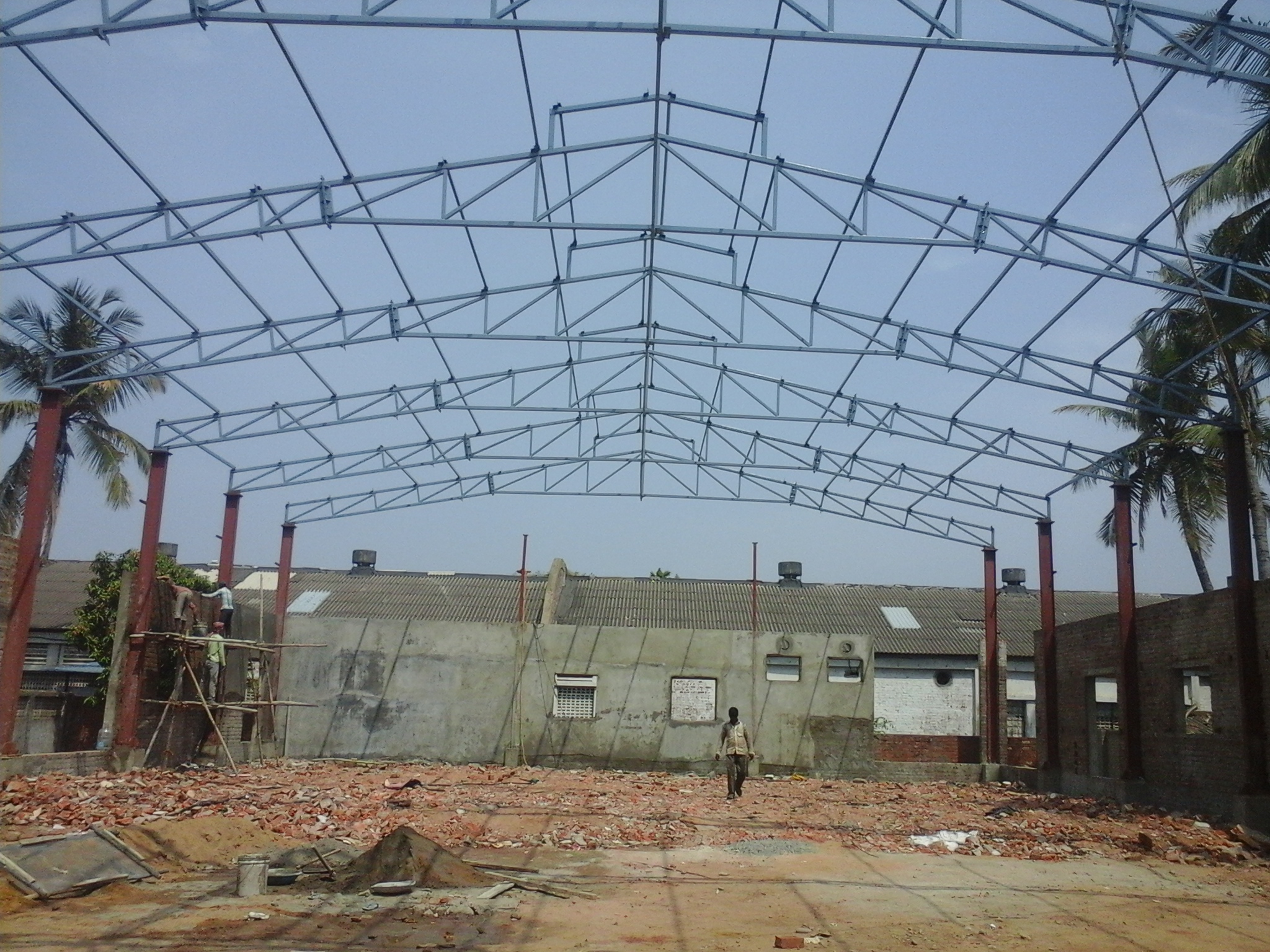 Factory shed constru