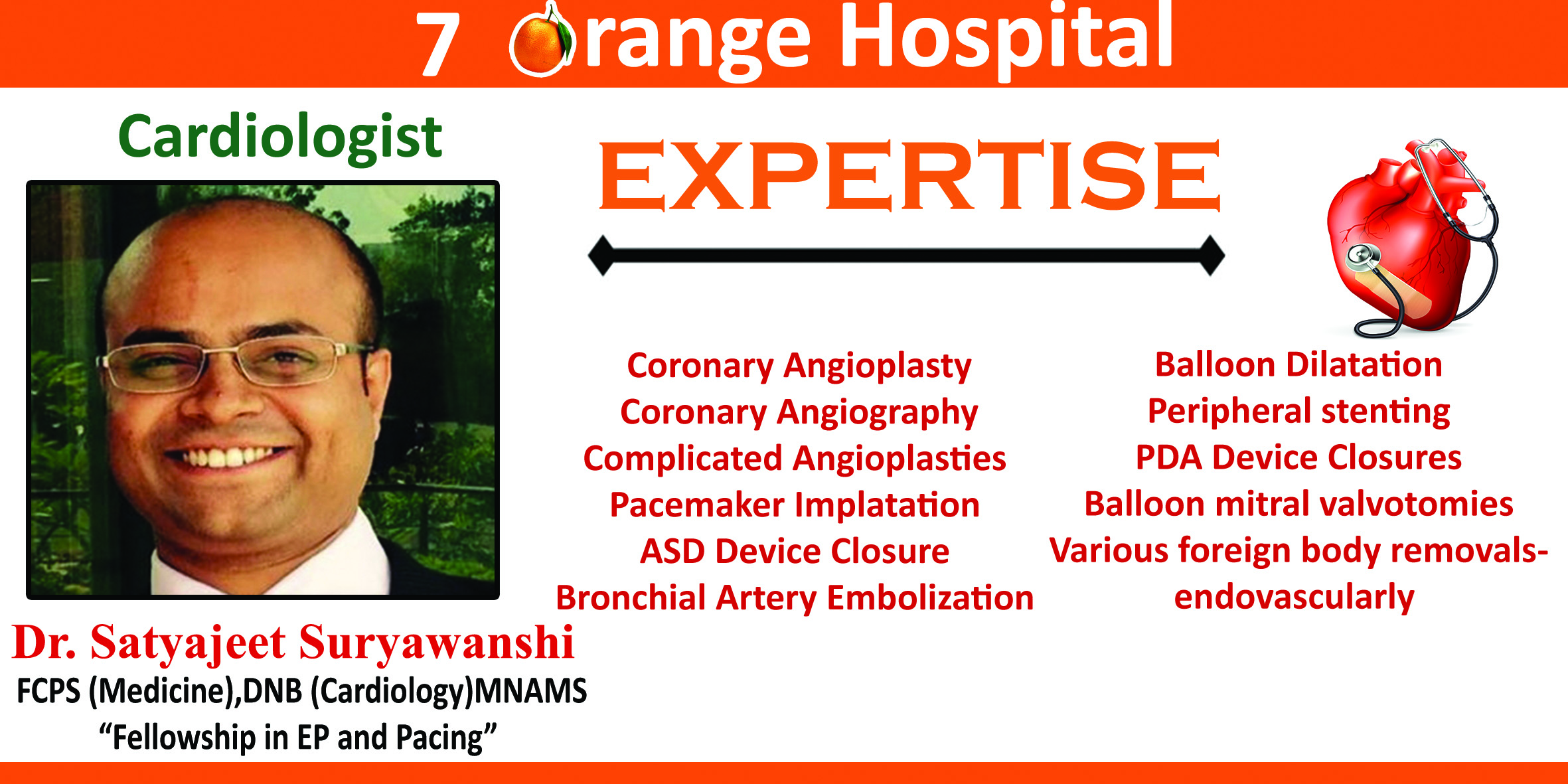 Dr. Satyajeet Suryawanshi
Interventional Cardio... main image