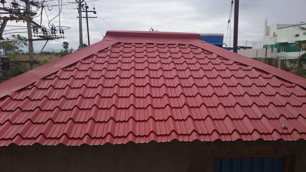 MANGALOREAN TILE PPGL ROOFING SHEETS IN COIM Techno Roof