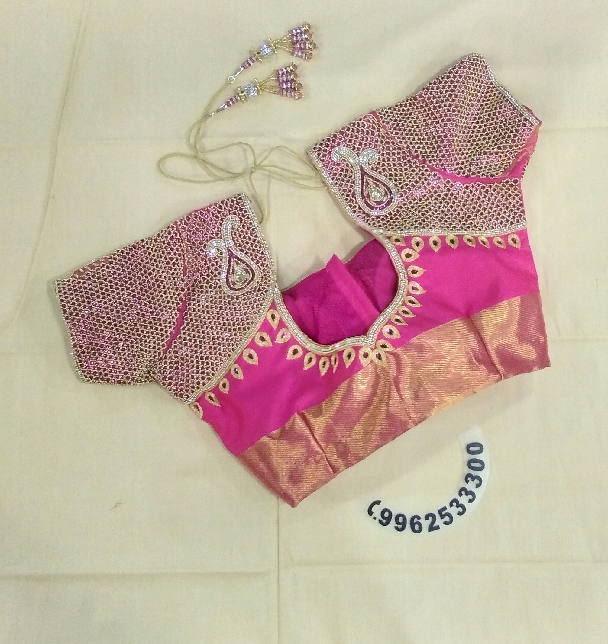 Bridal blouse with A