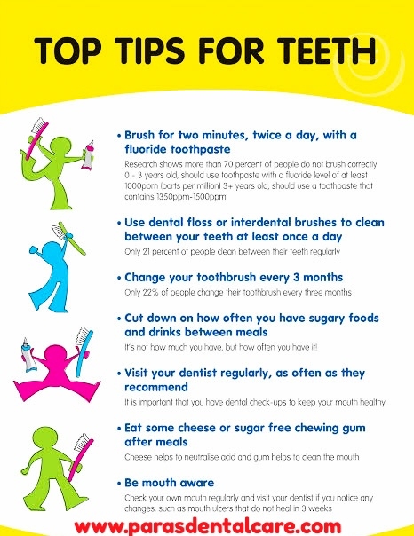 For good oral health, visit your dentist every ... main image