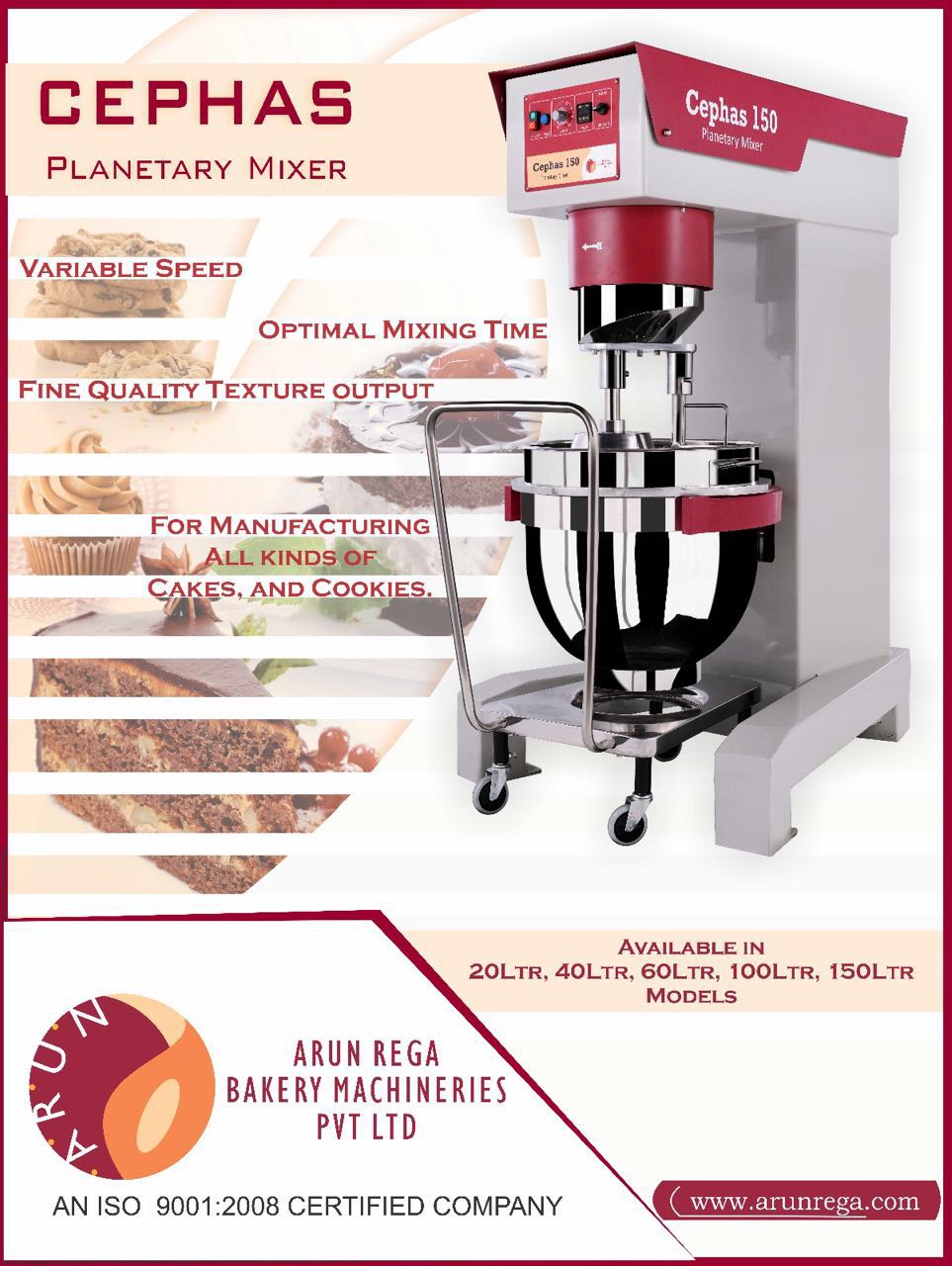 arun rega spiral mixer