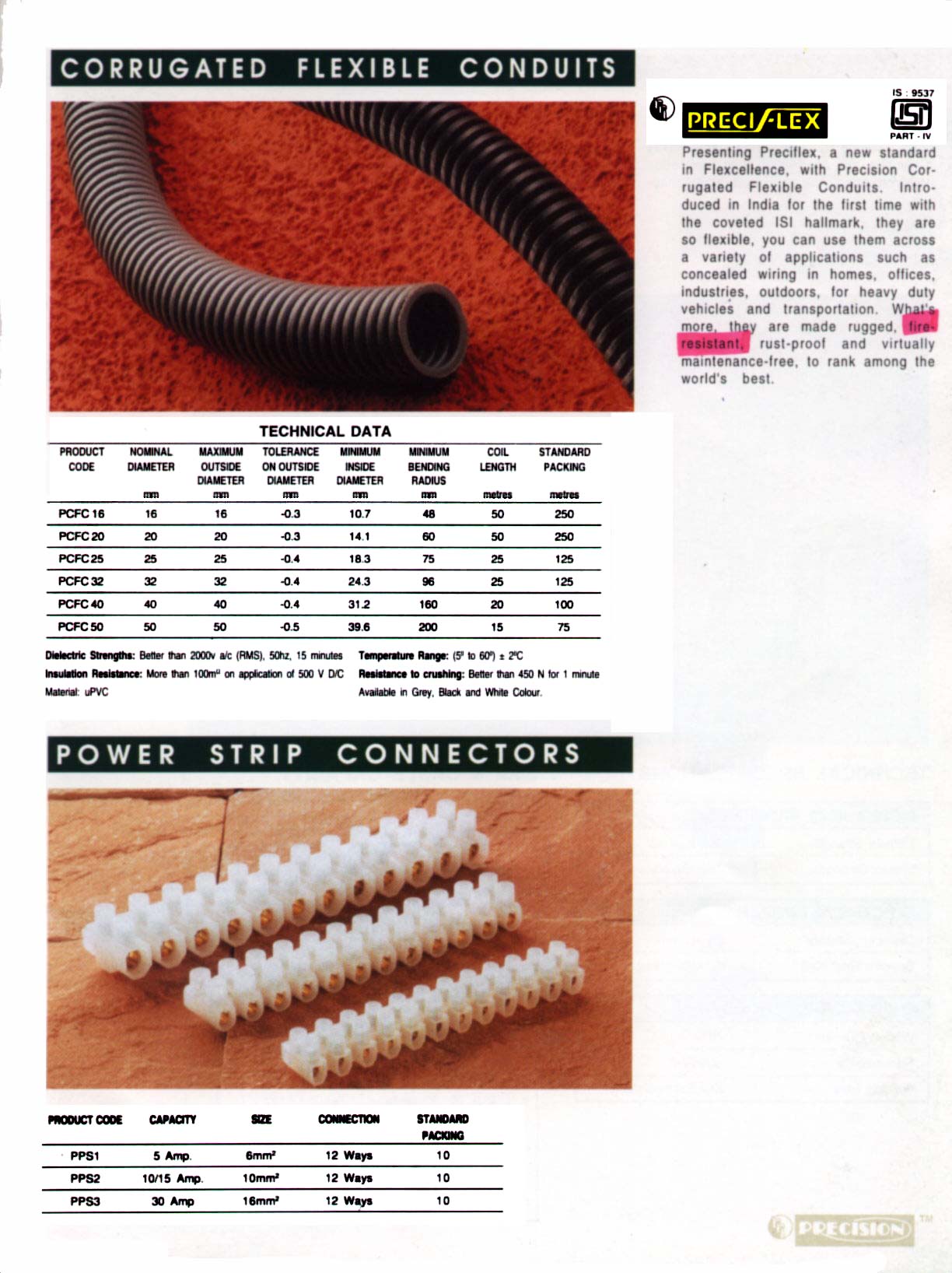 Precision flexible p