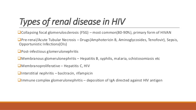 kidney problems are seen very commonly in hiv i... main image