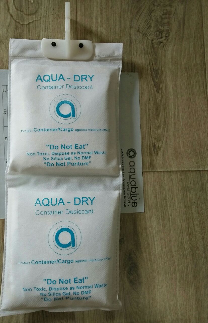Aqua Dry Are Designed For Shipping And Export Aquablue Silica Gel Aqua Dry Are Designed For Shipping And Export Containers From Preventing The Goods Moisture