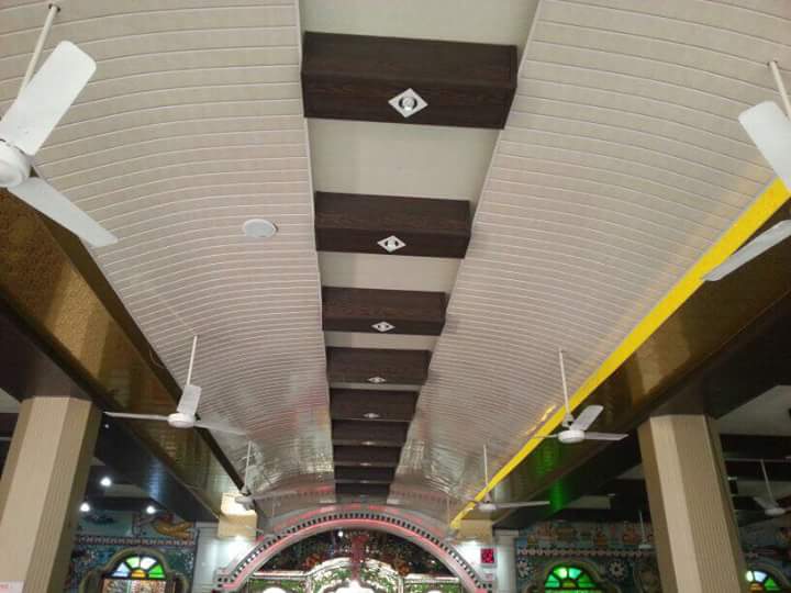 Pvc Ceiling Panel Pvc Ceiling Panel With Man Ajnaabh Interiors