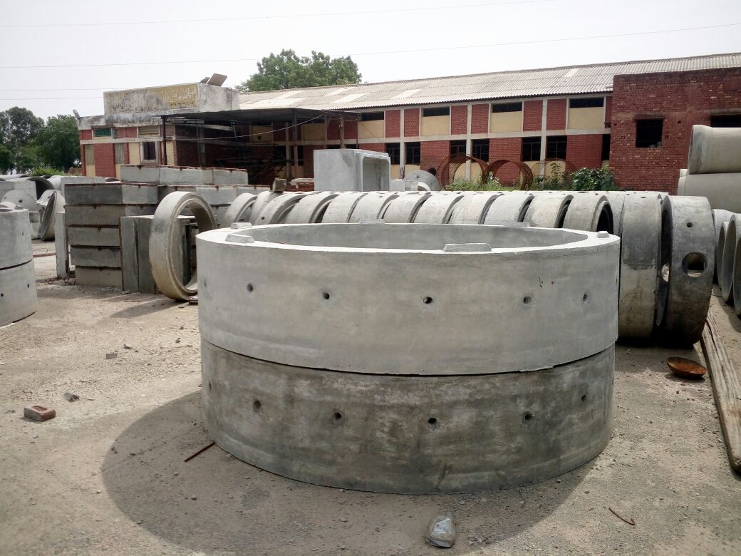 Precast Reinforced concrete pipe (Rings) of f JAIN SPUN PIPE CO.