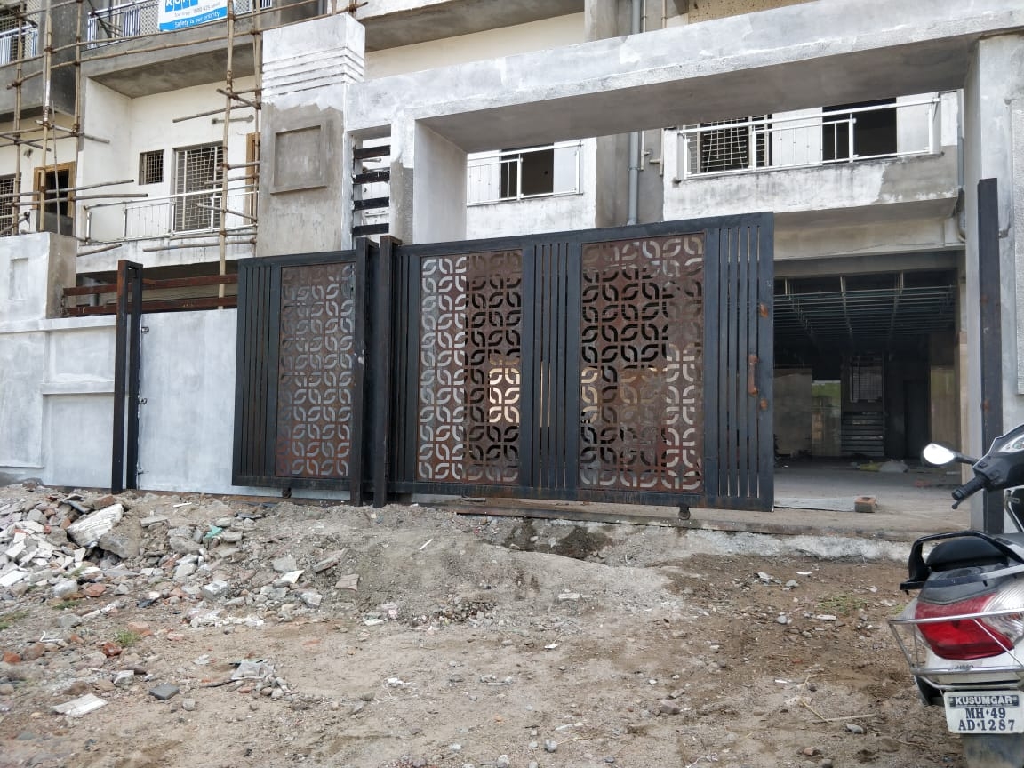 CNC cutting Sliding Main Sliding Gate Nagpur Automation
