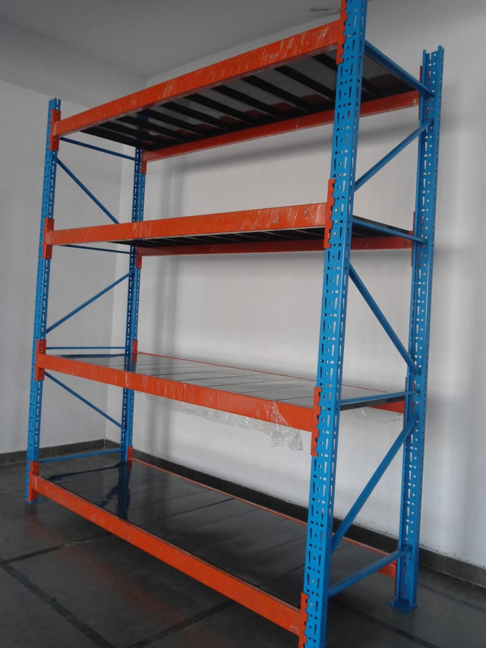 Shelving Racks are of three types, ie. OPEN T Murphy Mfg And Trading Corpn