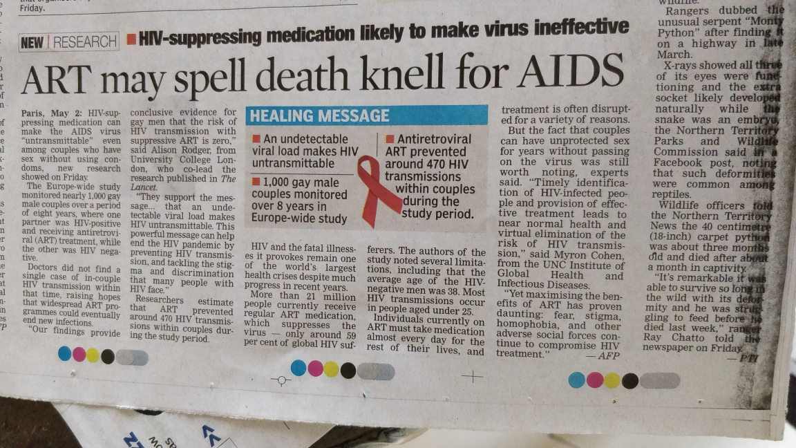 HIV treatment can prevent transmission of HIV a... main image