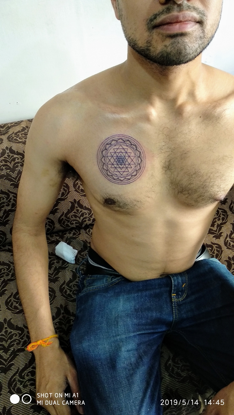 Client Name Vinayak Being Animal Tattoos In Mumbai India