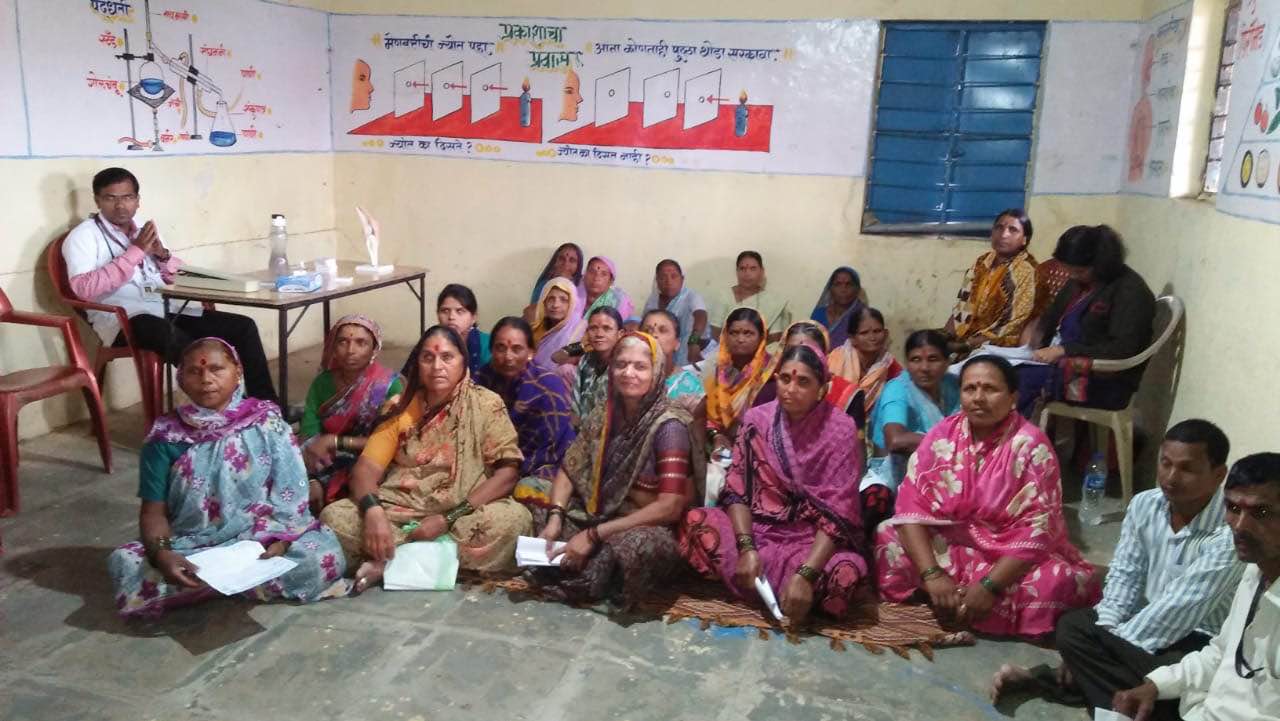 Dr. Ajit Mane Talk with All senior citizens at ... main image