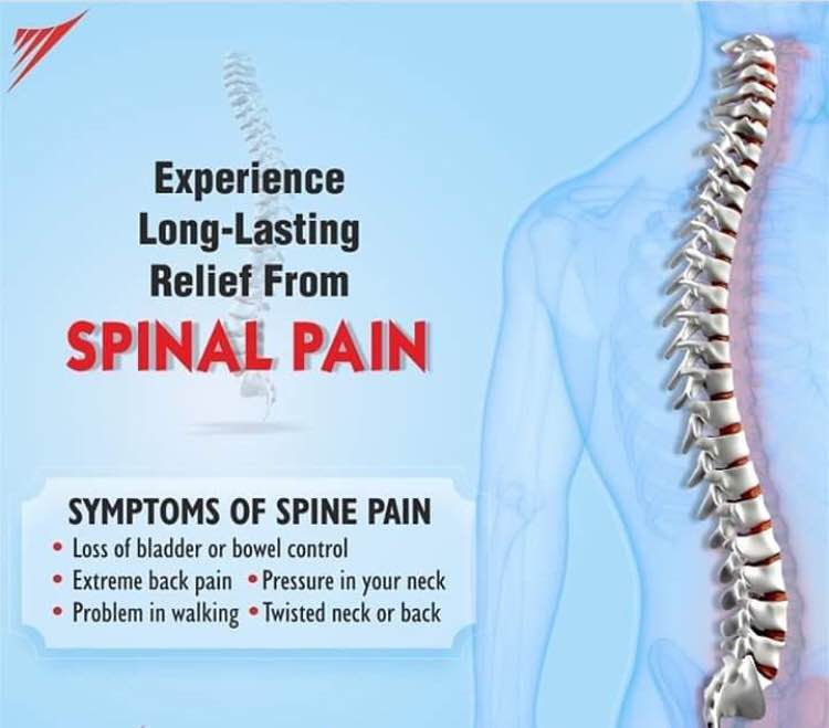 Symptoms Of Spinal Pain Symptoms Of Spinal Pain