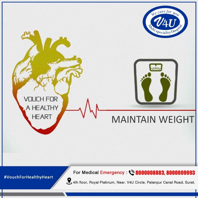 VOUCH FOR 
A HEALTHY 
HEART   
MAINTAIN WEIGHT 
#A... main image