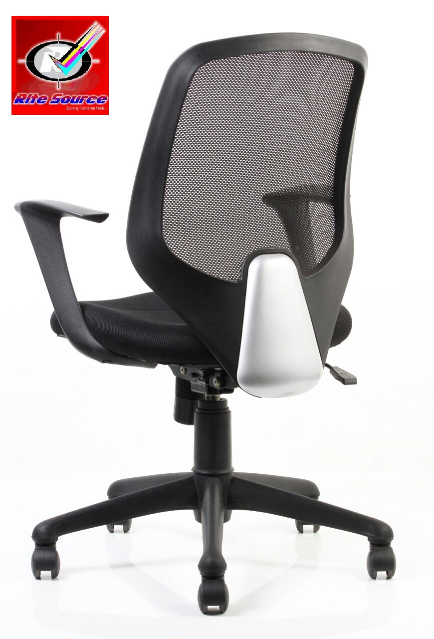 Revolving chair with height adjustable and ba Regal Steel Industries