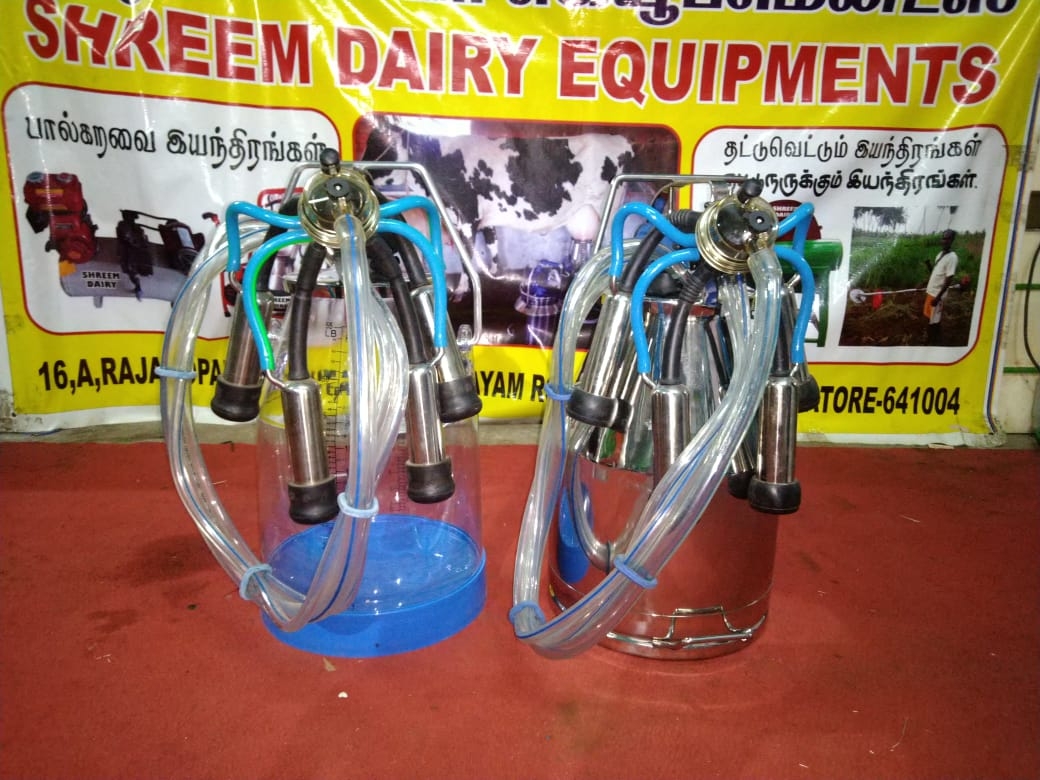 Updates Shreem Dairy Equipments in Coimbatore,single bucket milking
