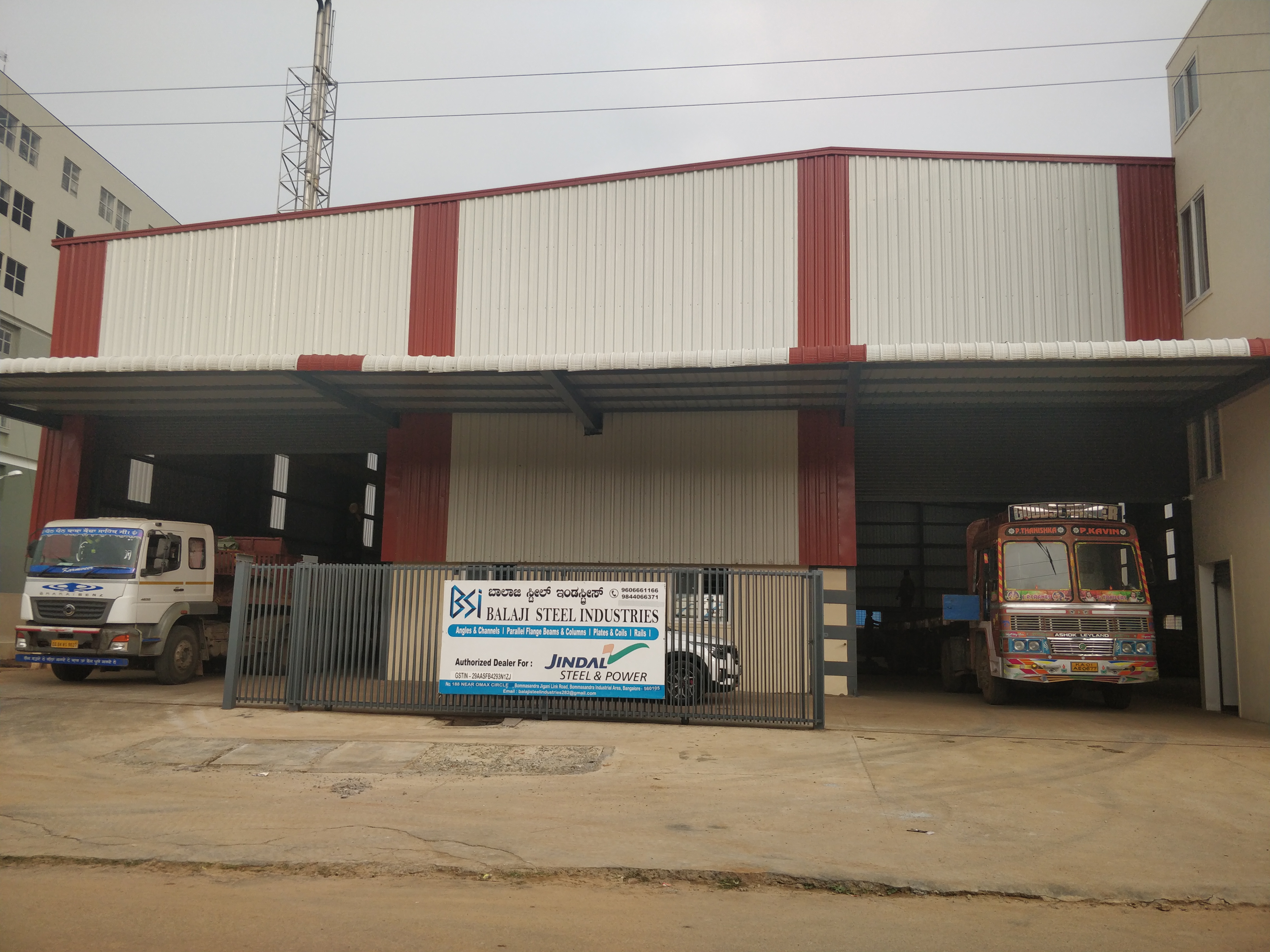 Updates Balaji Steel Industries in Bangalore,Balaji Steel industries