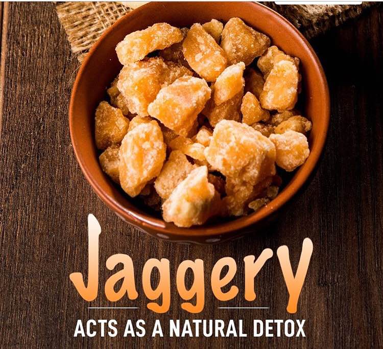Jaggery helps cleanse the liver by flushing out... main image
