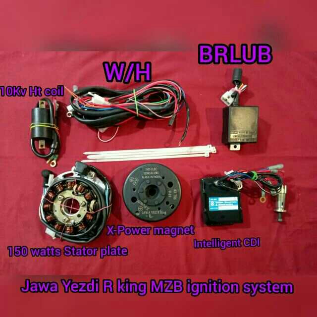 RD350 XPB IGNITION SYSTEM INTELEGENT PROGRAM INDIAN ELECTRONICS