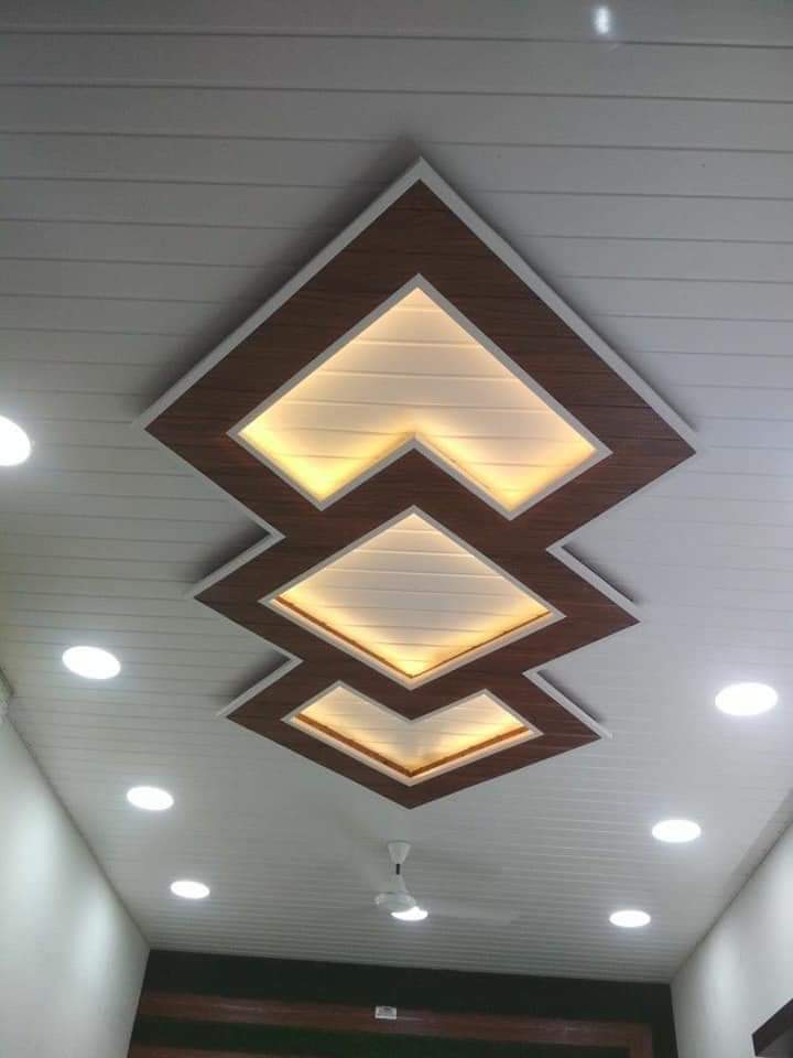 PVC WALL CEILING PANEL PVC wall ceiling pan AJNAABH INTERIORS