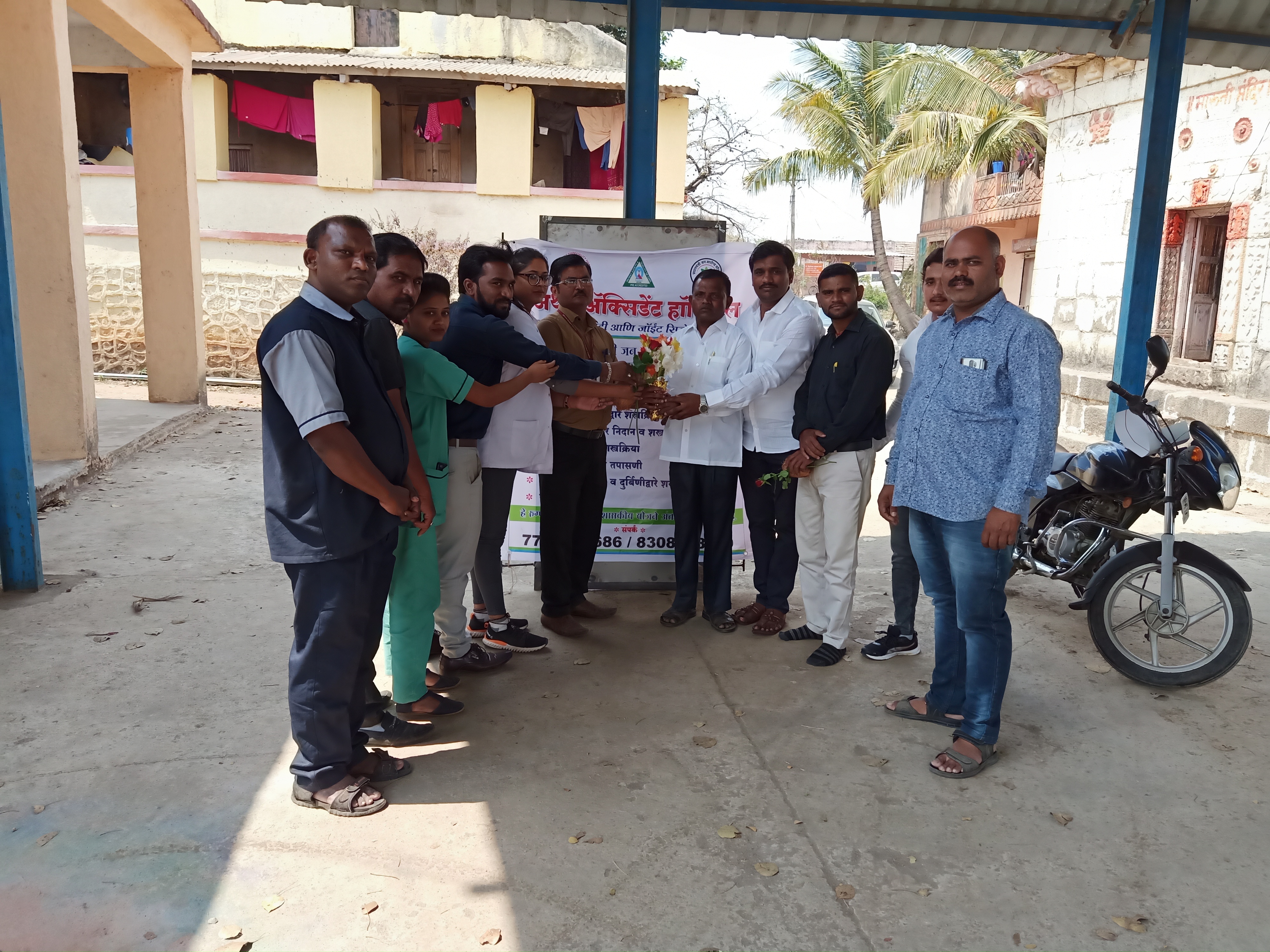 Free Health Camp at Godumbre. main image
