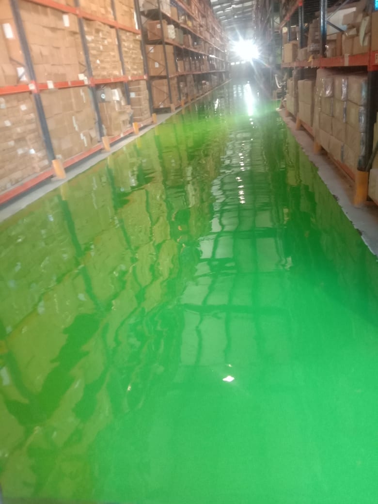 Warehouse Epoxy Flooring Warehouse epoxy flooring K2P Industries