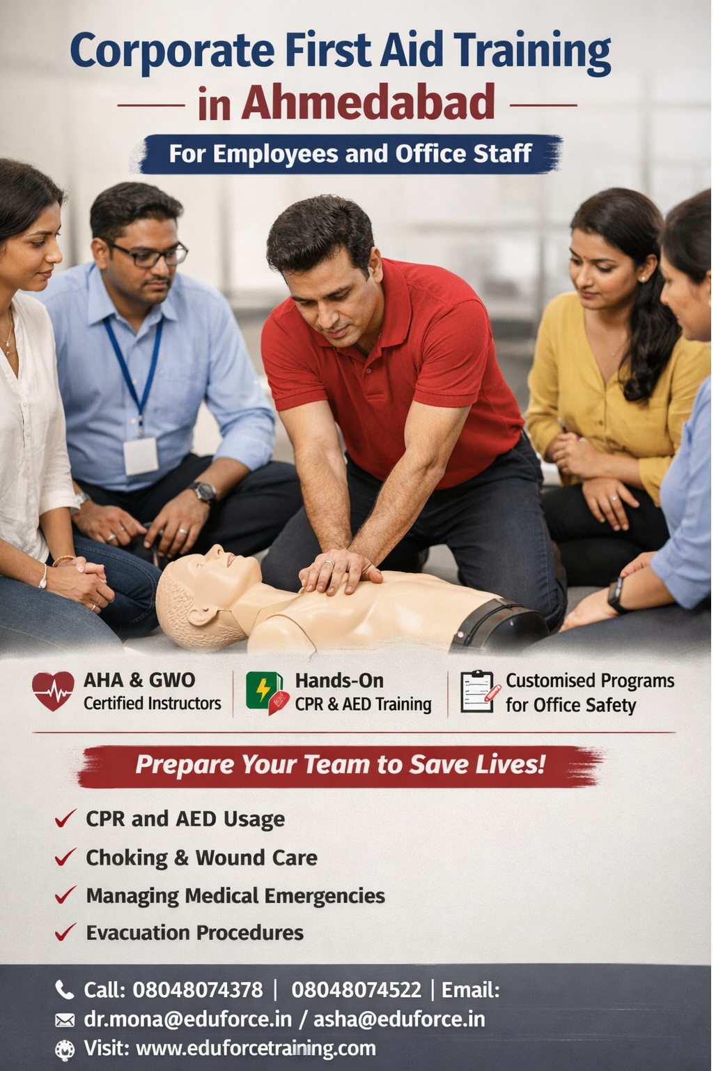 on site industrial first aid t