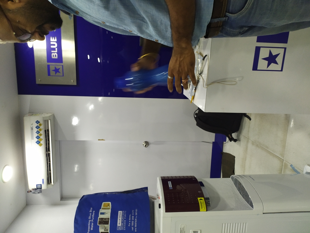 blue star water filter with cooler