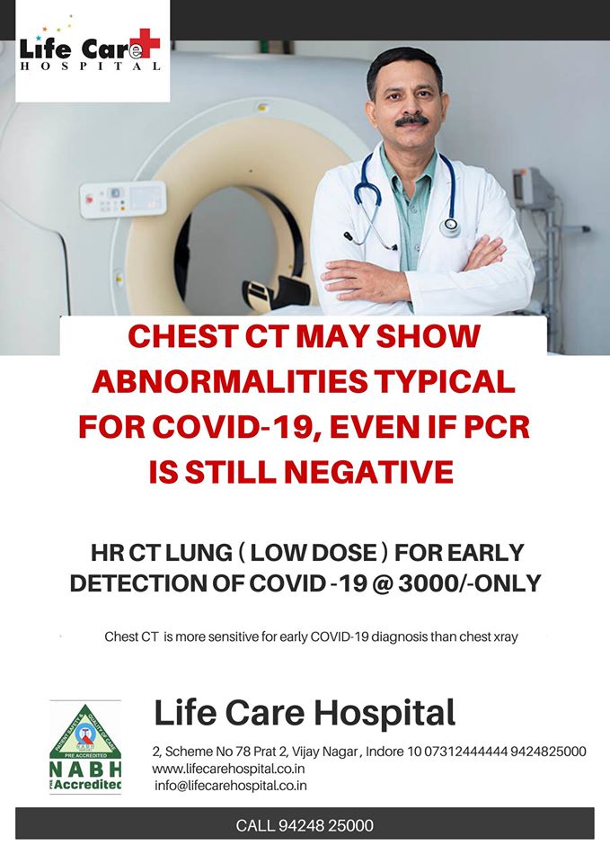 Diagnostic imaging in Covid 19 
helps in early ... main image