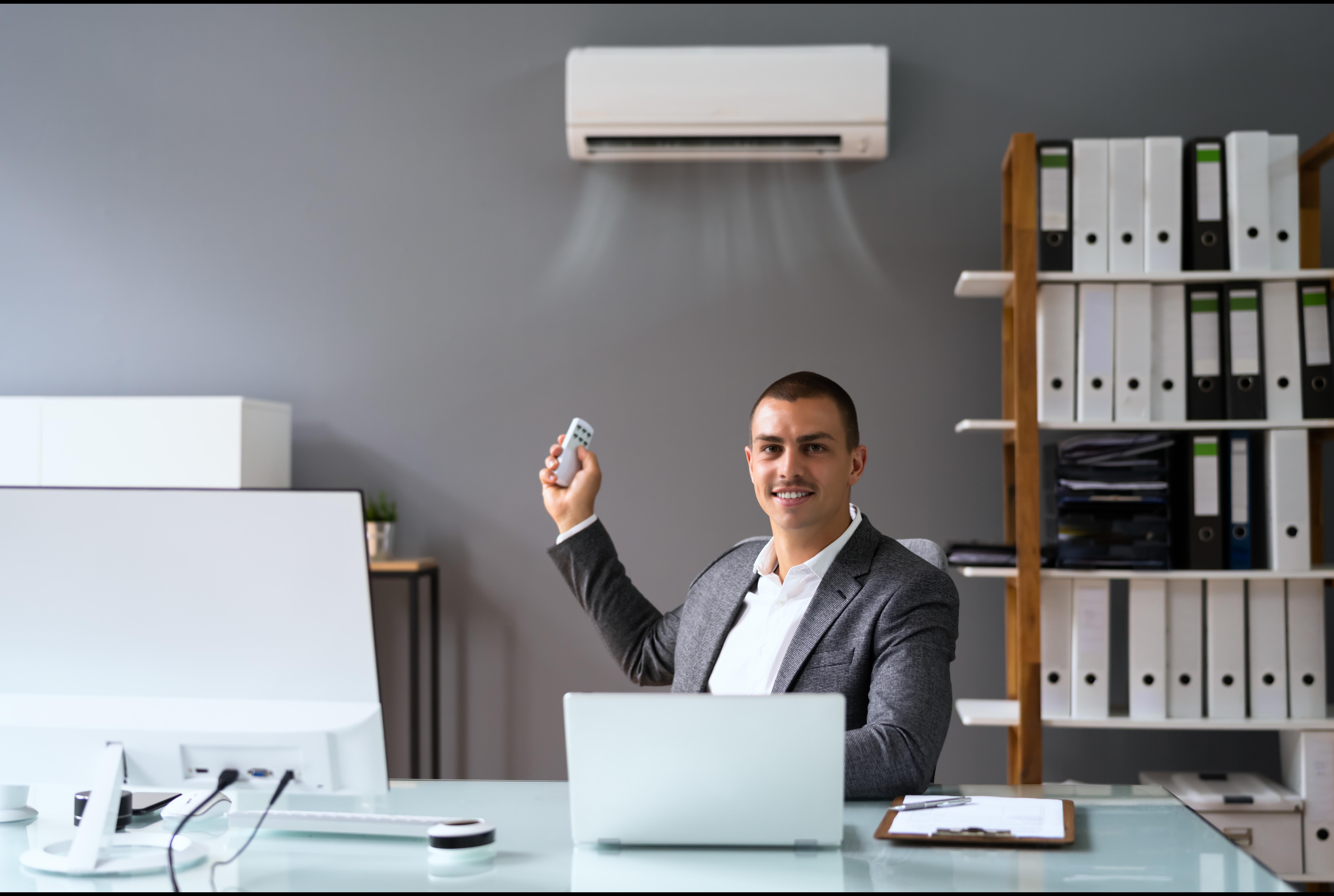 temporary office cooling solut