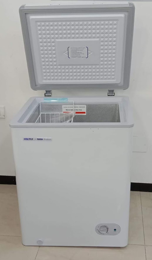 Voltas 110 Ltr Deep Freezer Dealer In Coimbat Vinu Vehashene Agency
