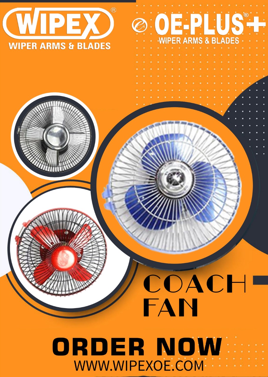 Coach fan manufacturer in delhi, Coach fan di K.C MITTAL & CO
