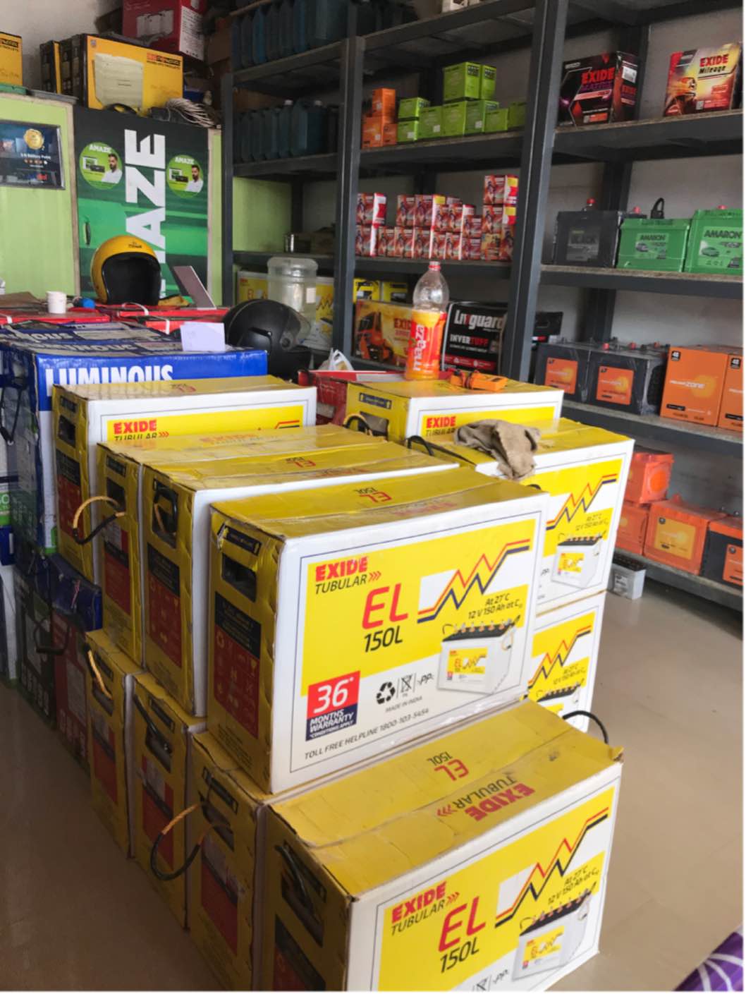 Battery shop in Kundanaha SN BATTERY POINT in Bangalore, India