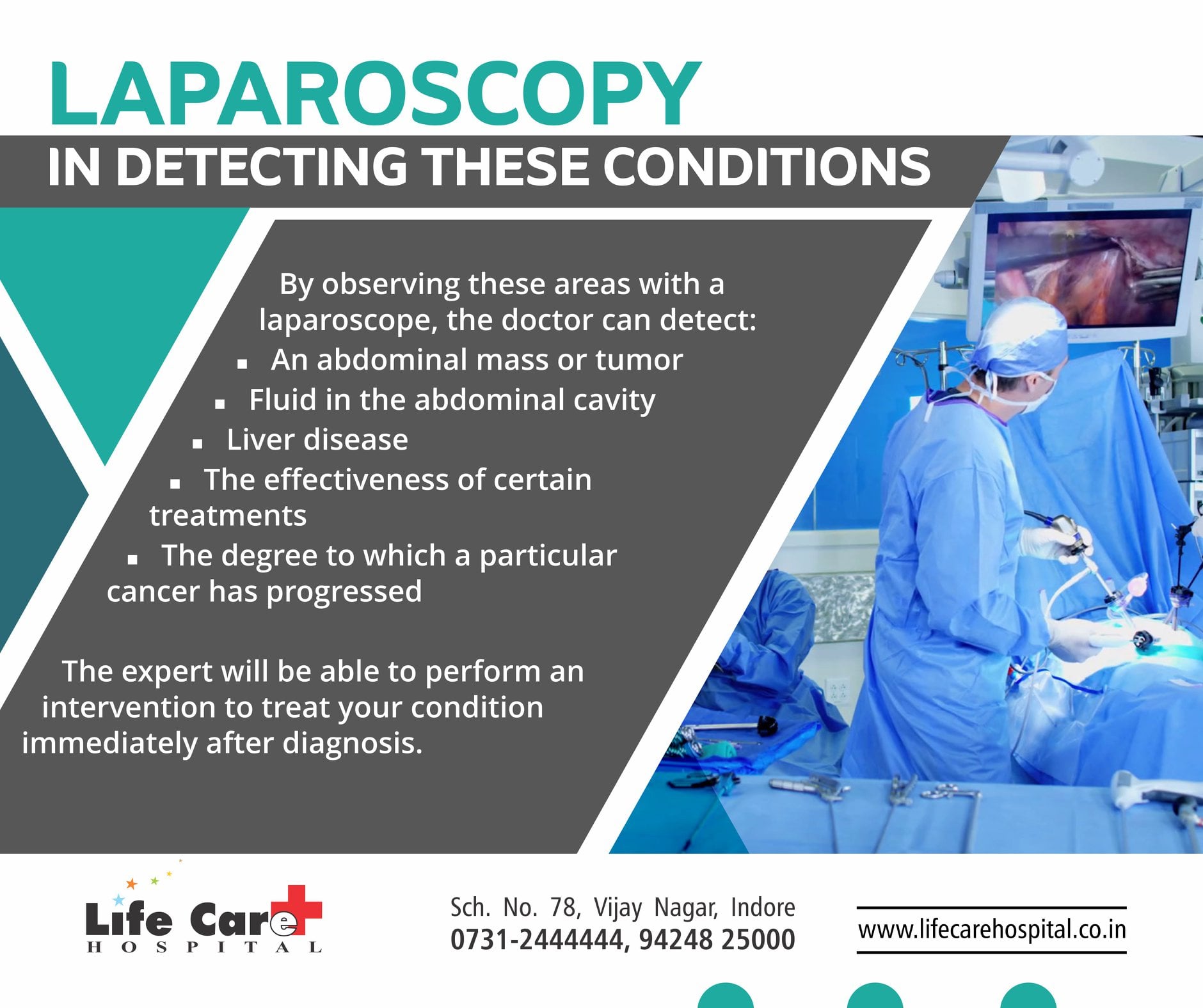 It's easy to see why women opt for laparoscopic... main image