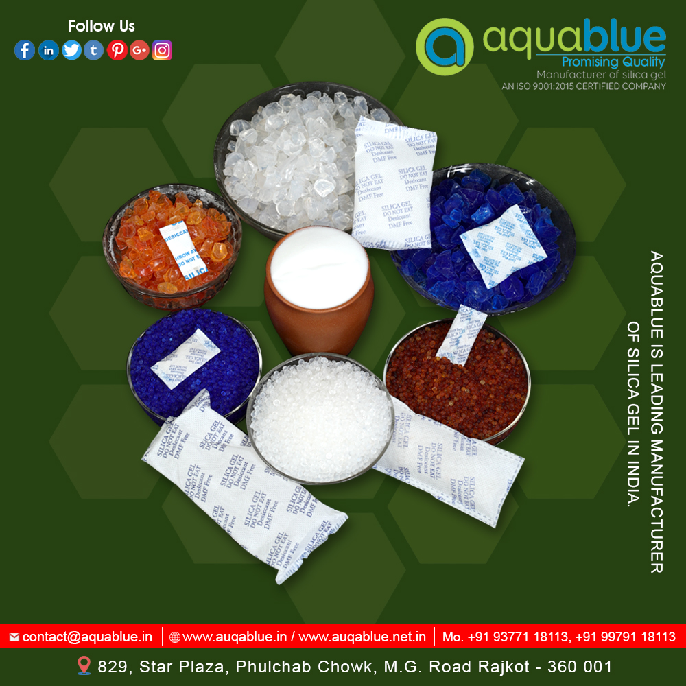 Silica Gel Bags, Silica Gel, Clay Desiccant, Aquablue