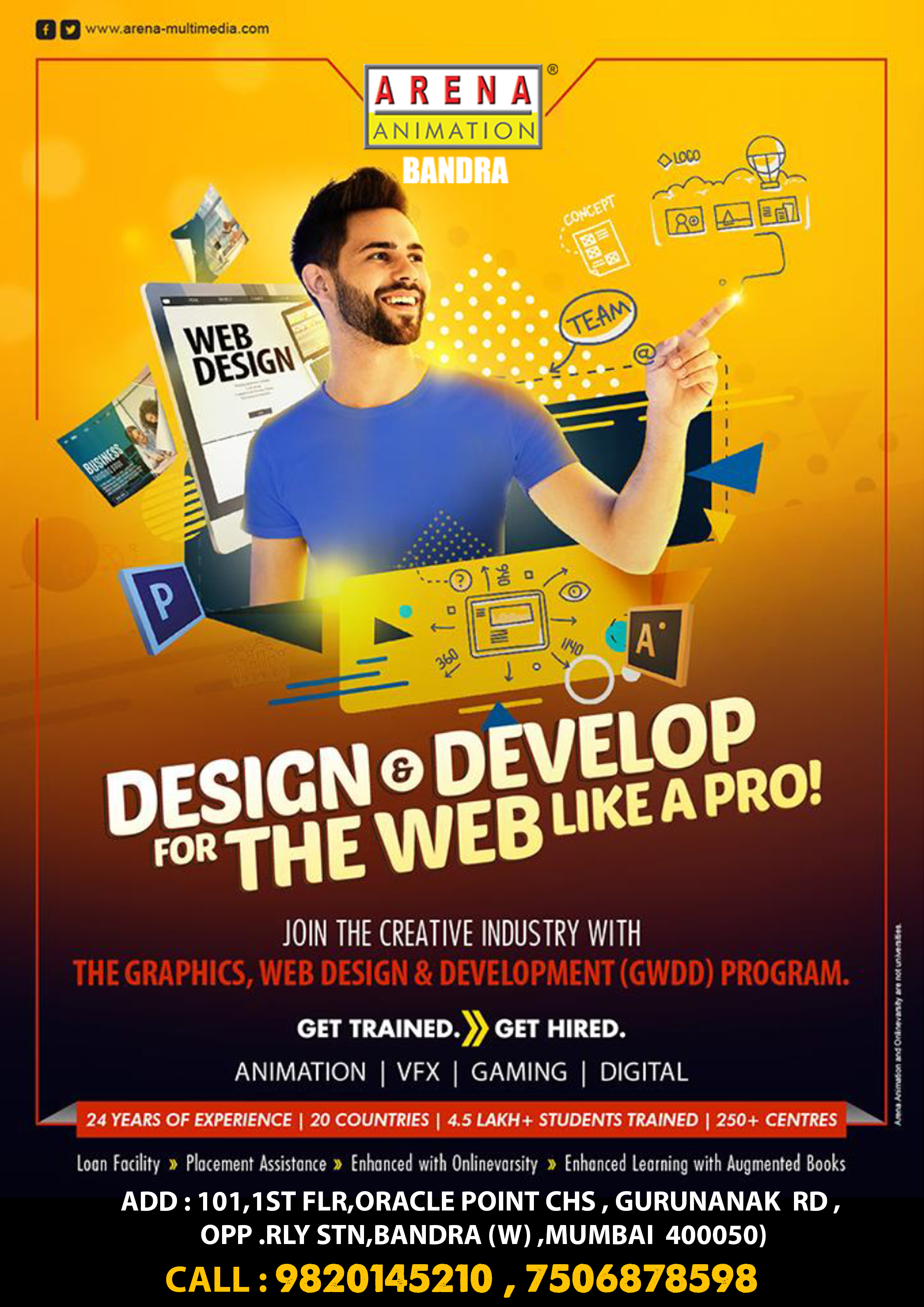 Arena Animation Bandra / 08048040557