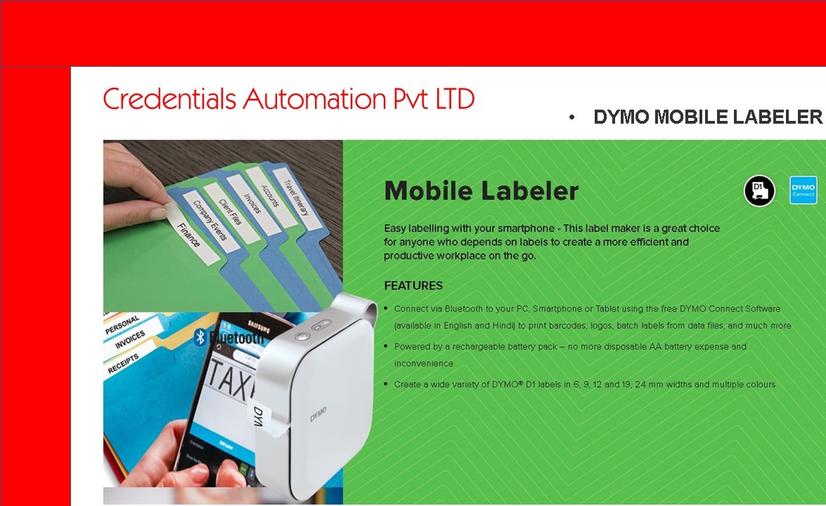 dymo mobilelabeler software pc