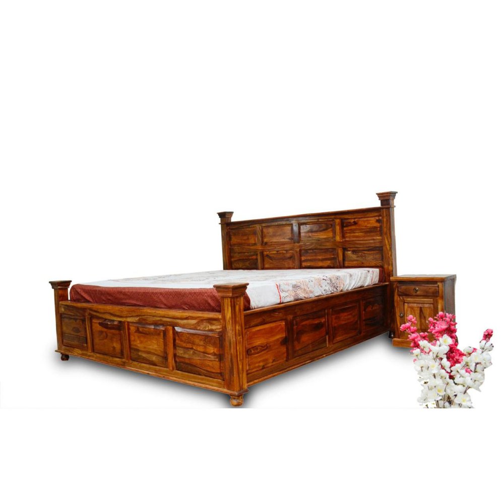Sheesham Wood Beds M Home Decor Wala in Gurgaon, India