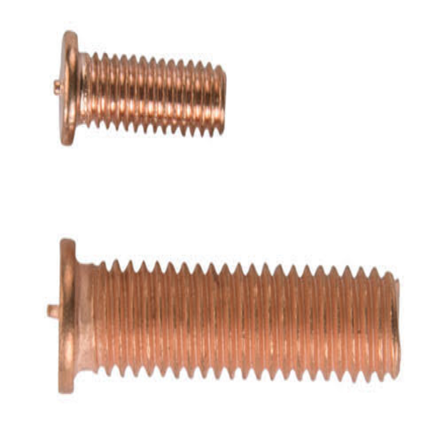 Capacitor Discharge Weld stud Copper coated Nilkamal Fasteners