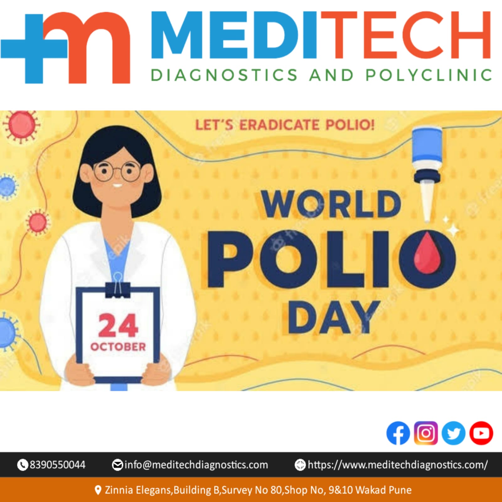 World Polio Day 2021 Theme: “One Day. One Focus: E... main image