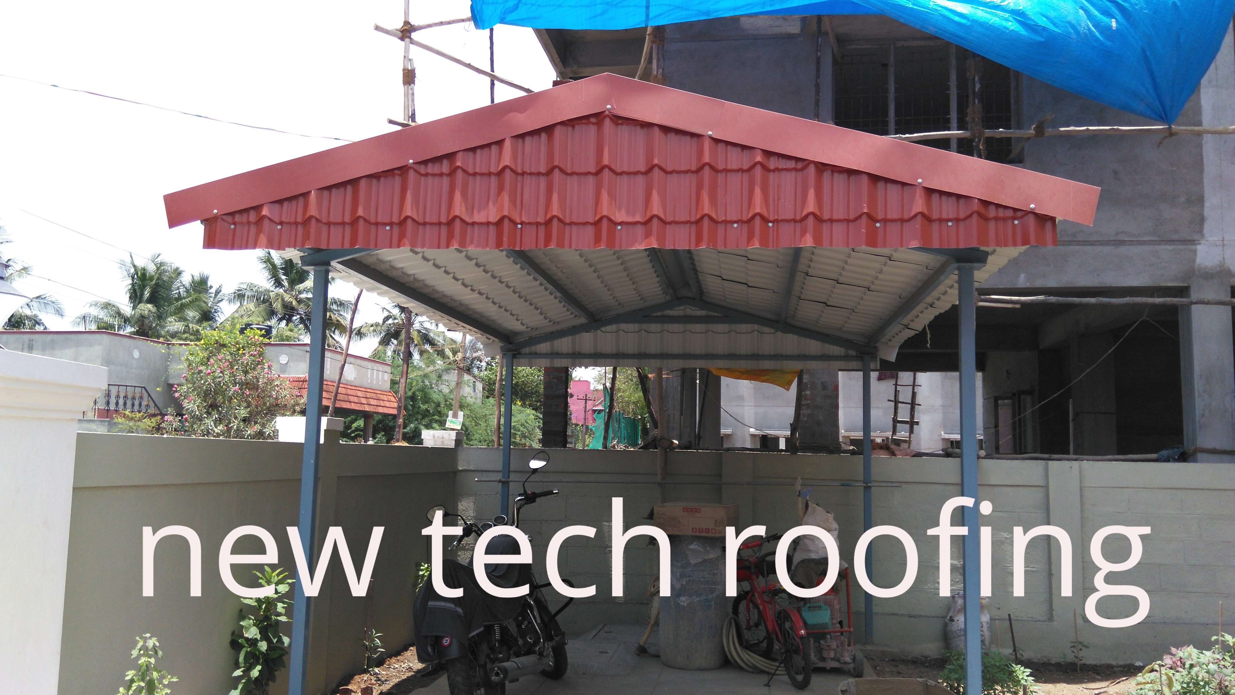 Kerala Style Roofing Contractors In Chennai w NEW TECH ROOFING