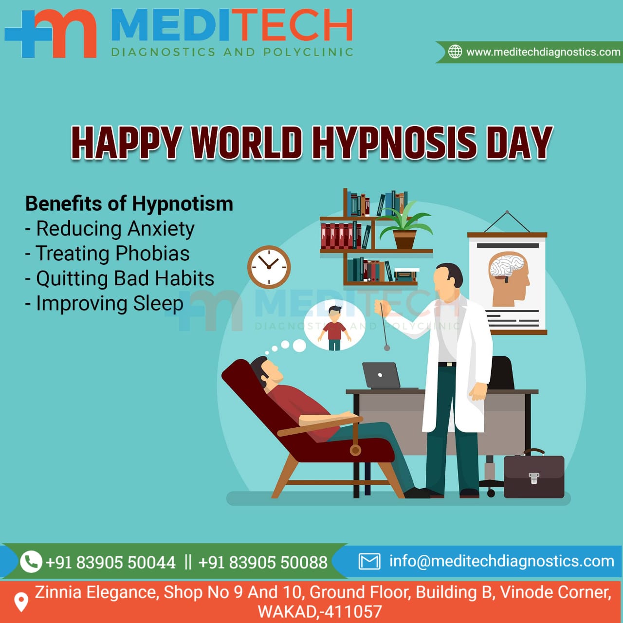 Happy World Hypnosis Day ! 

Benefits of Hypnot... main image