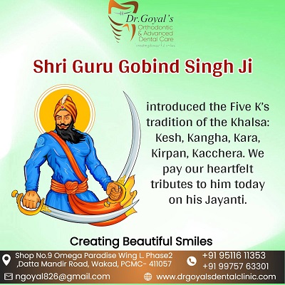 Happy Shri Guru Gobind Singh Ji Jayanti from Dr... main image