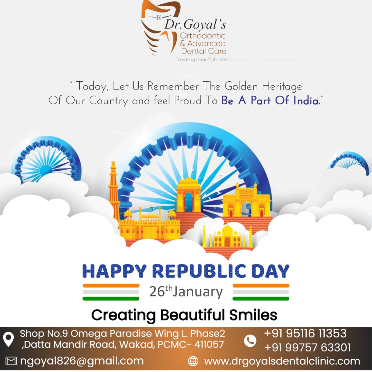 Happy Republic Day to all of you from Dr Goyal'... main image