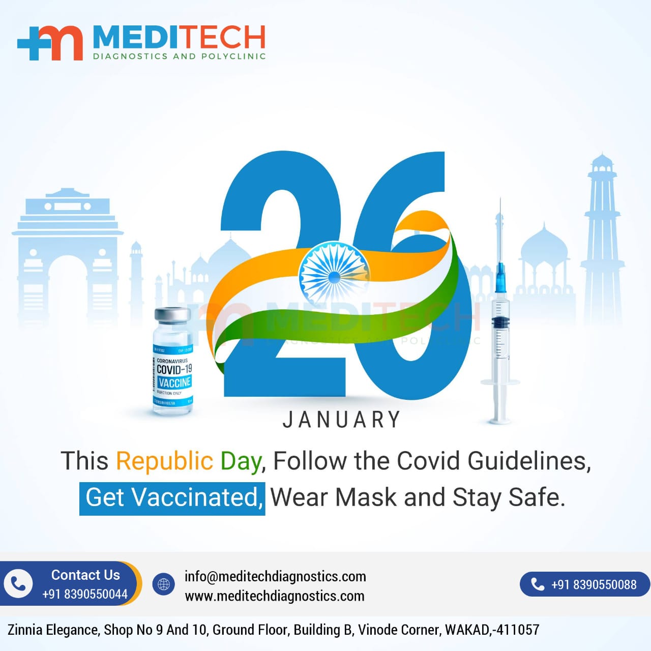 Happy Republic Day to all of you from Meditech Dia... main image