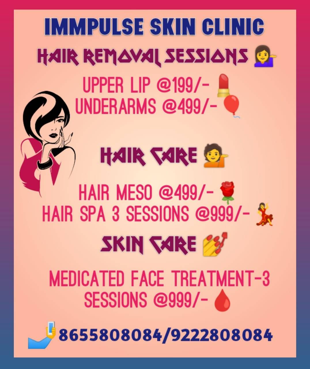 Best offer never before 70%discount 
Skin care 
Ha... main image