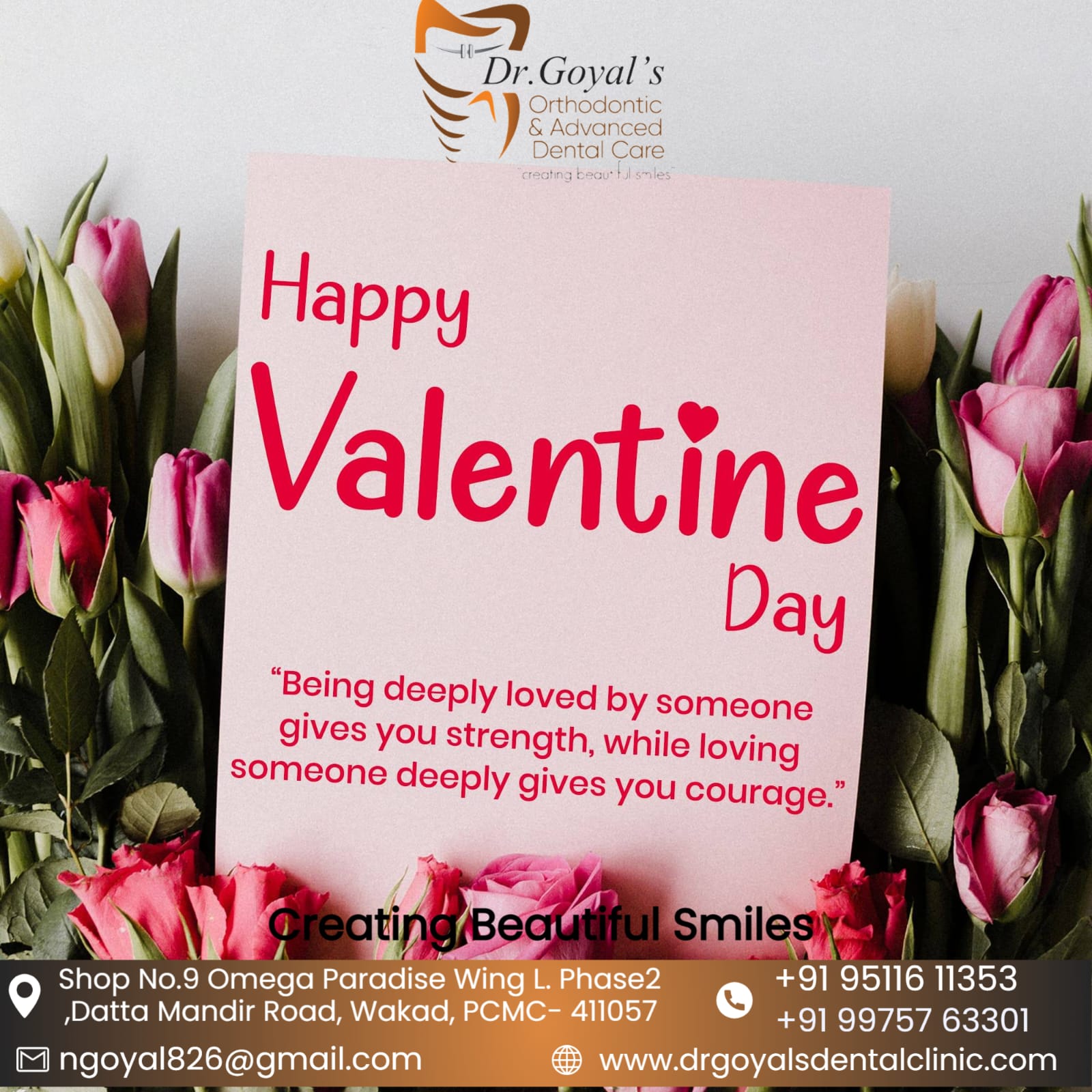 Happy Valentine Day to all of You from Dr Goyal... main image