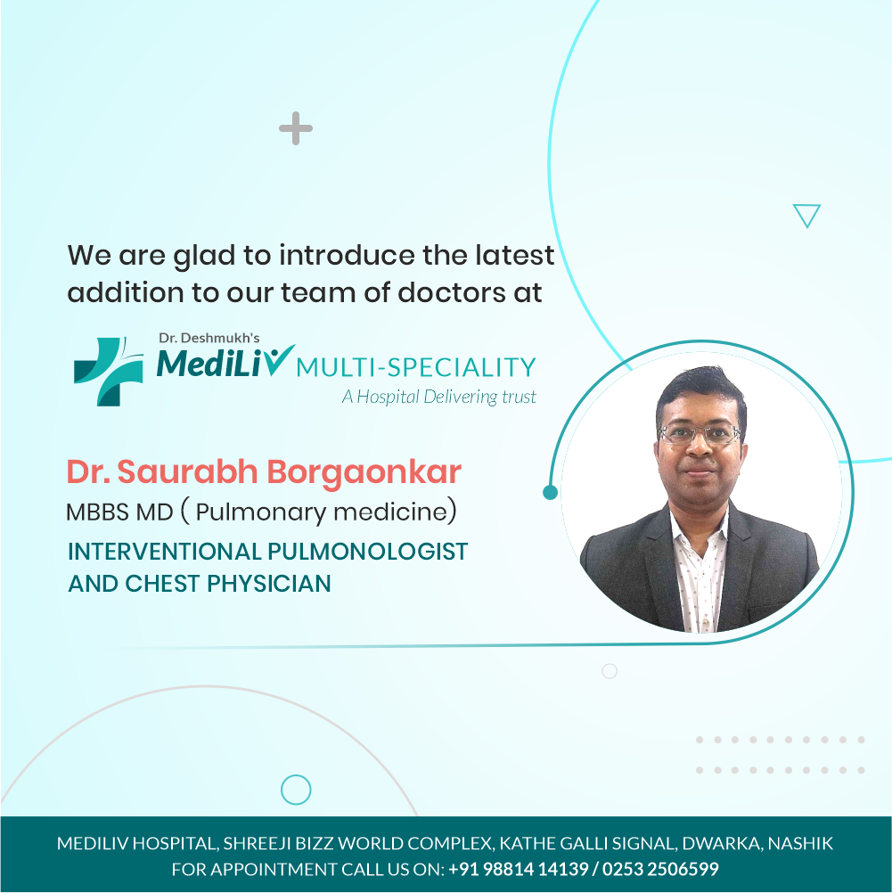 We extend a warm welcome to Dr. Saurabh Borgaon... main image