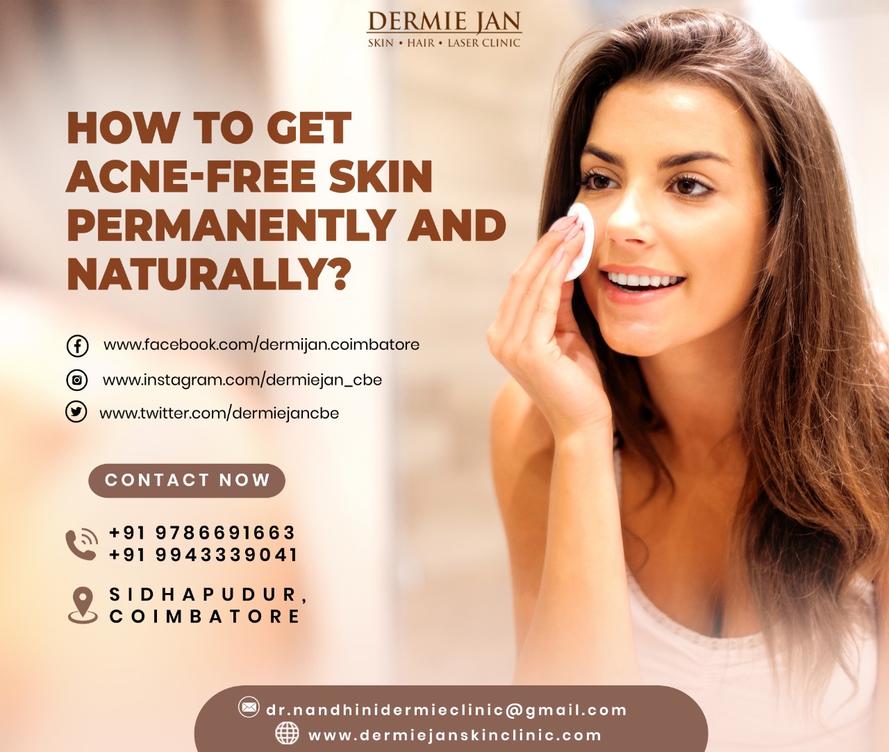 How to get acnefree skin permanently and naturally?/acnefree skin