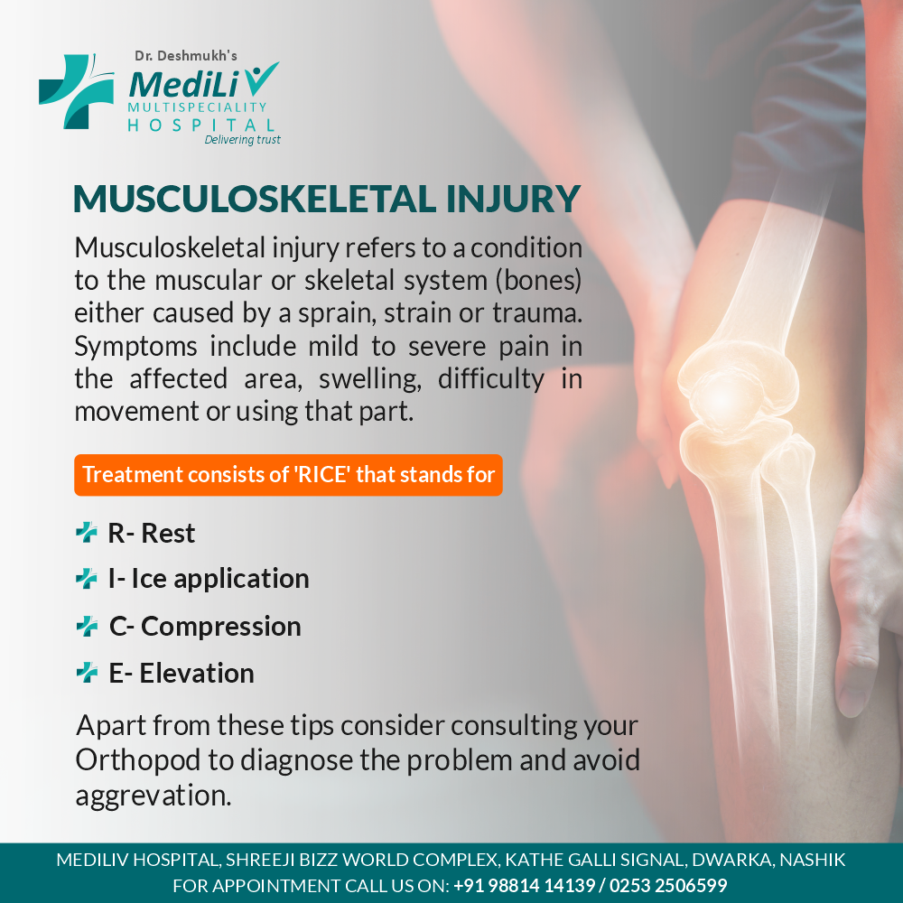 Musculoskeletal injury is a type of injury that... main image